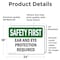 Signmission 18 in Height, 24 in Width, Vinyl Decal, Rectangle OS-2PACK-SF-D-1824-L-10580 - alternate 2